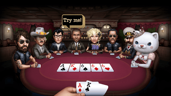 Bermain poker online Texas Hold'em uang asli