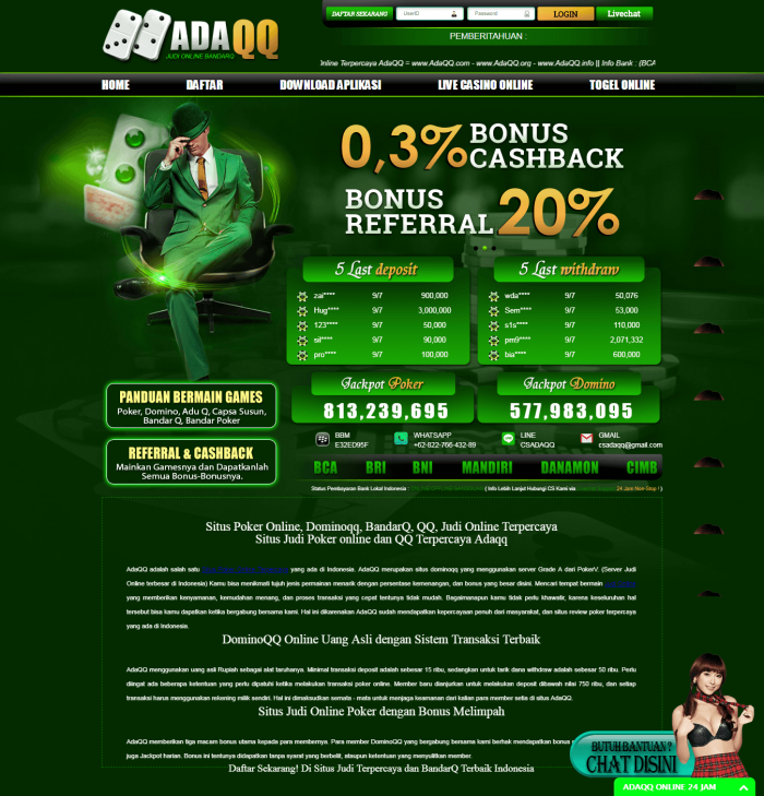 AdaQQ Situs Judi Poker Domino Online Terpercaya, pkv games, pokerv, dominoqq, domino qiu qiu, poker online, judi poker online, AdaQQ, poker 15rb, DaftarKiu
