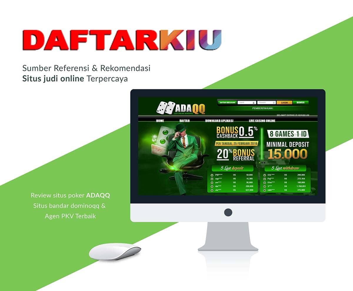 review AdaQQ Situs Judi Poker Domino Online Terpercaya