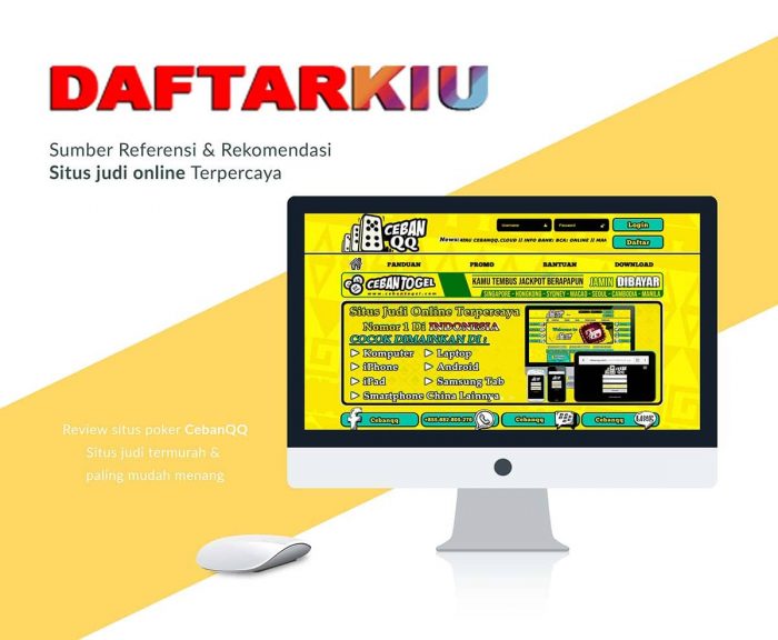 Cebanqq situs poker online deposit 10rb termurah Asia nusantara Indonesia