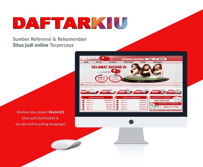Review WedeQQ agen kiu kiu paling bergengsi Indonesia