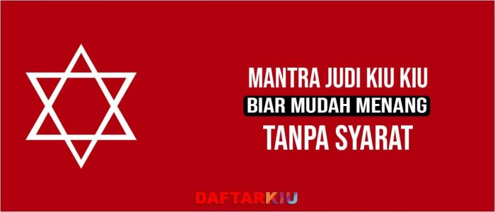 Mantra Main Judi Kiu Kiu