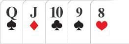 Kombinasi Kartu Poker Straight