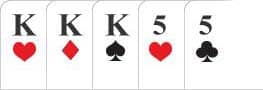 Peringkat Kartu Poker Full House