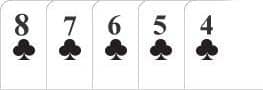Kombinasi Kartu Poker Straight Flush
