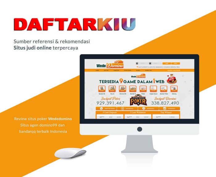 Wededomino agen domino99 dan bandarqq terbaik